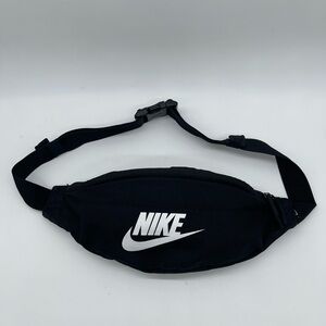 Nike Heritage Crossbody Waist Bag Fanny Pack Belt Festival Pouch Black
